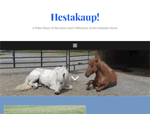 Tablet Screenshot of hestakaup.com